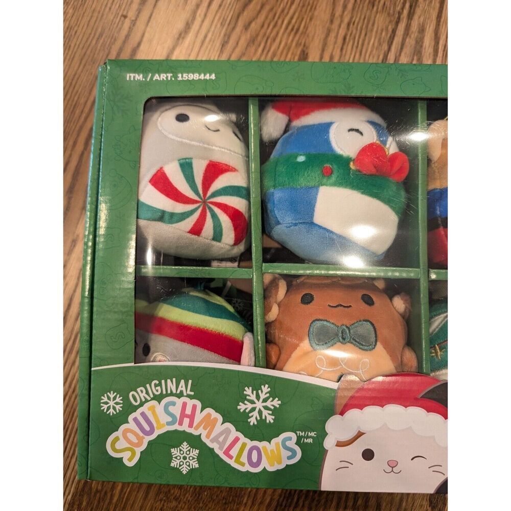 SQUISHMALLOWS Ornaments | 24 Pack | Collectible Holiday Gift NEW! 2024 Christmas - Picture 2 of 10